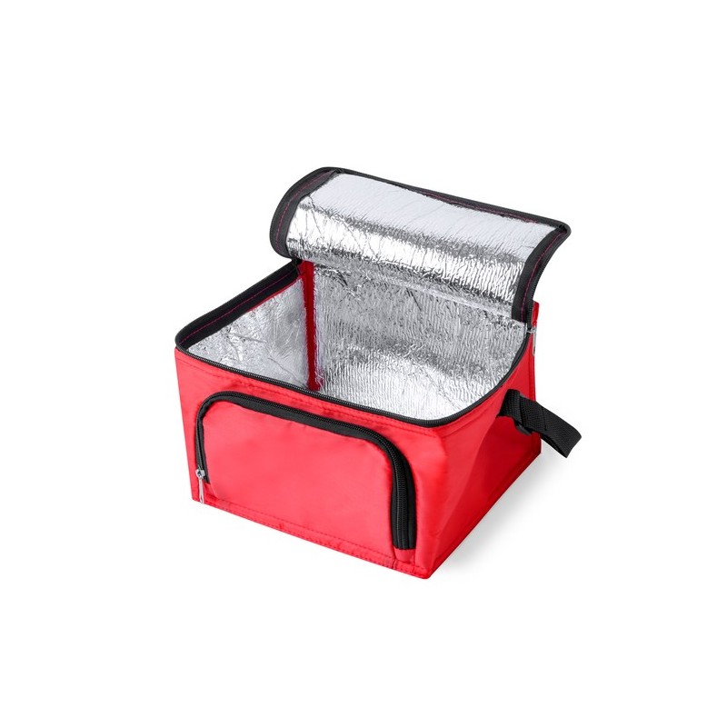 Glacière Isotherme Personnalisée Radant Matières : polyester Couleurs : rouge cadeau affaires élégant