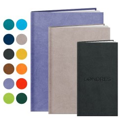Agenda Éco-responsable 2025 - Cadeau d'Entreprise Londres Couleurs : gris foncé Matières : papier (FSC) goodies entreprise desig 2