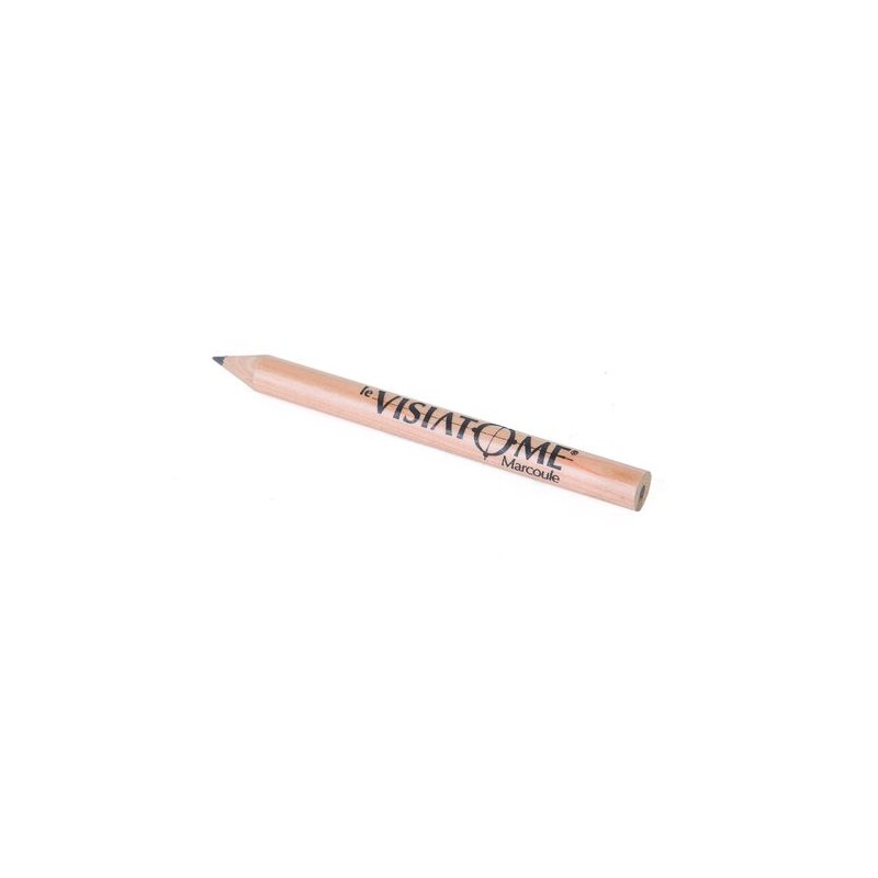 Surligneur Éco-responsable Personnalisé en Bois de Cèdre - 8,7 cm PRESTIGE NAT ROND Incolore impression logo haute qualité