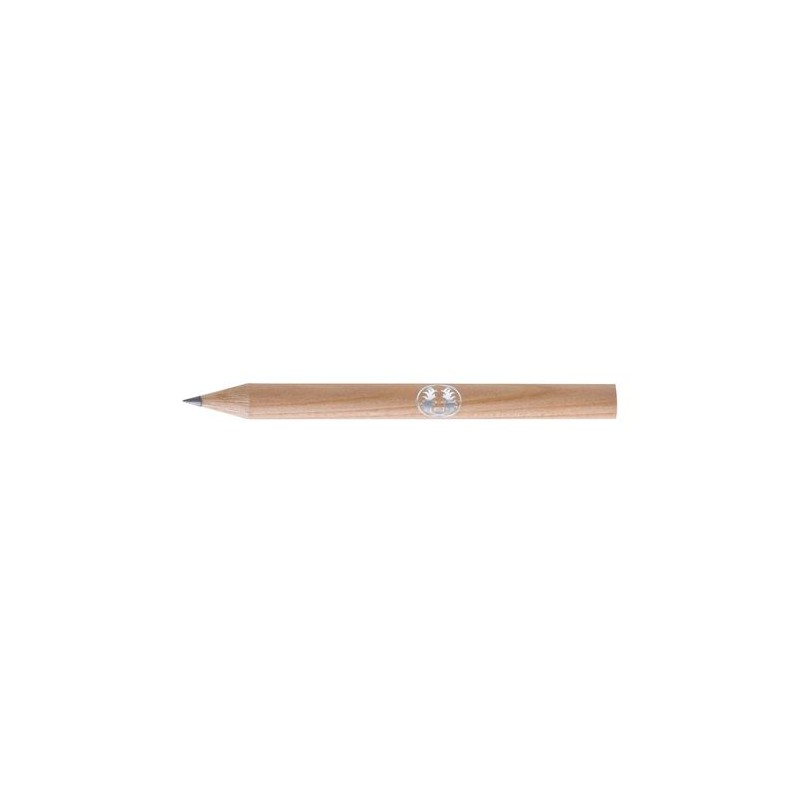 Surligneur Éco-responsable Personnalisé en Bois de Cèdre - 8,7 cm PRESTIGE NAT ROND Incolore goodies personnalisé en stock