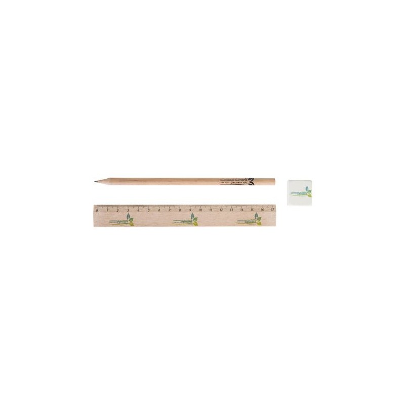 Kit Écolier Personnalisable Éco-responsable 3 objet publicitaire robuste
