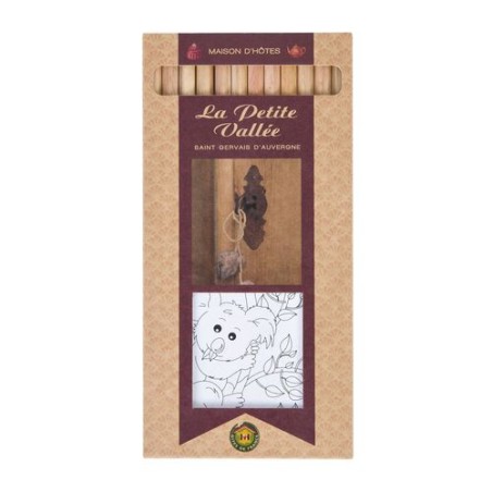 Kit de Coloriage 12 Crayons Éco