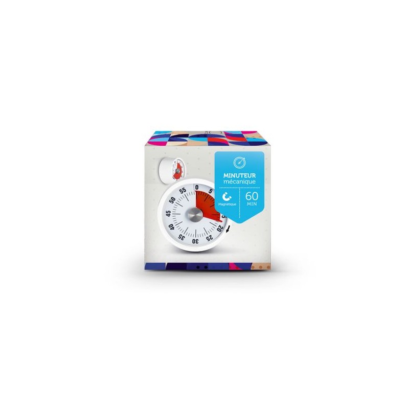 Minuteur Mécanique Aimanté - Timer Pratique
