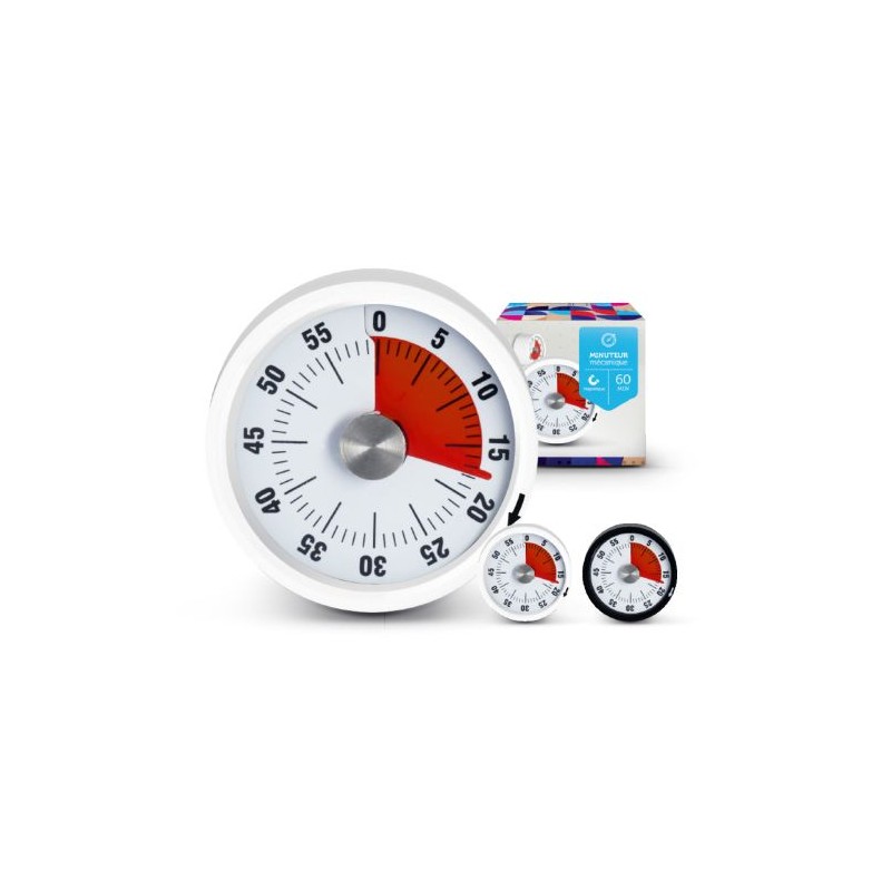 Minuteur Mécanique Aimanté - Timer Pratique