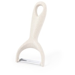 Éplucheur personnalisé économique Mimbis pour gagner du temps en cuisine Matières : polypropylène (PP) Couleurs : naturel