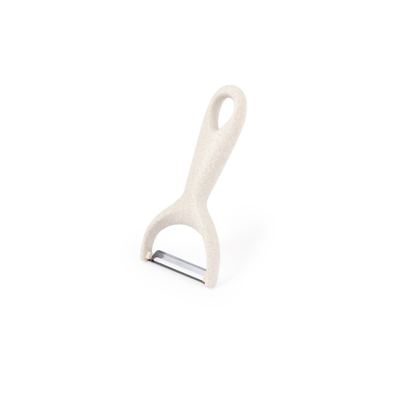 Éplucheur personnalisé économique Mimbis pour gagner du temps en cuisine Matières : polypropylène (PP) Couleurs : naturel cadeau