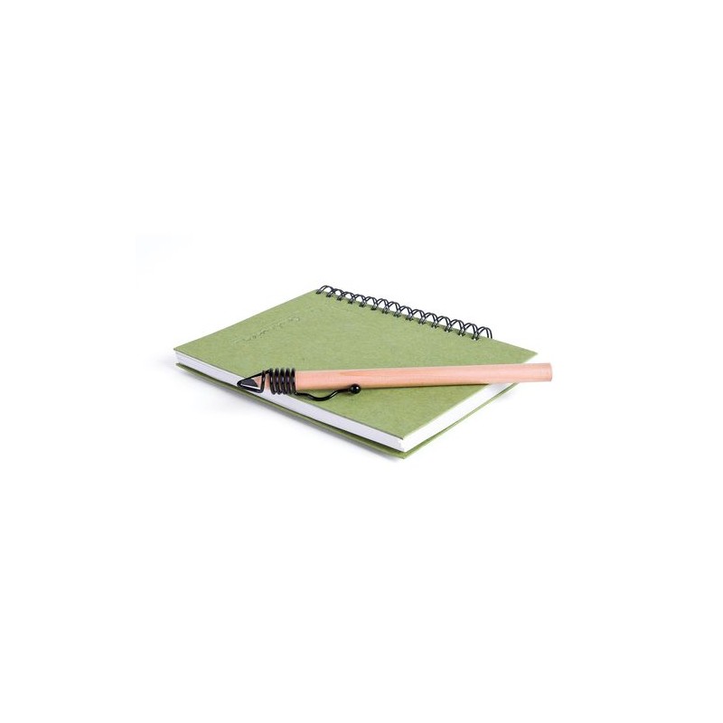 Carnet Éco-responsable Personnalisé A5 EUR objet promotionnel éco-responsable