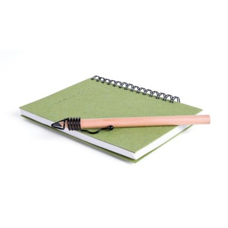 Carnet Éco-responsable Personnalisé A5 EUR objet promotionnel éco-responsable