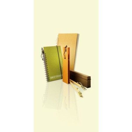 Carnet Éco-responsable Personnalisé A5 EUR marquage laser ultra précis