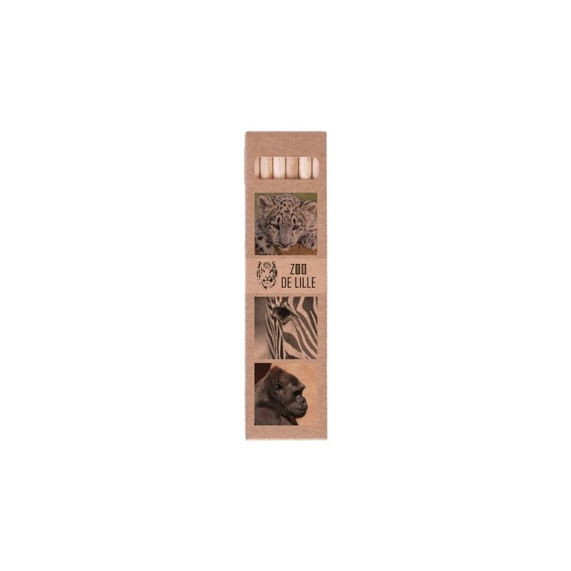Étui Éco-responsable 6 Crayons Aquarellables 17,6 - Cadeau Publicitaire Original personnalisable avec votre logo