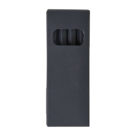 Étui Personnalisable Crayons de Couleur Noir 4 Compartiments - Prestige personnalisable avec votre logo