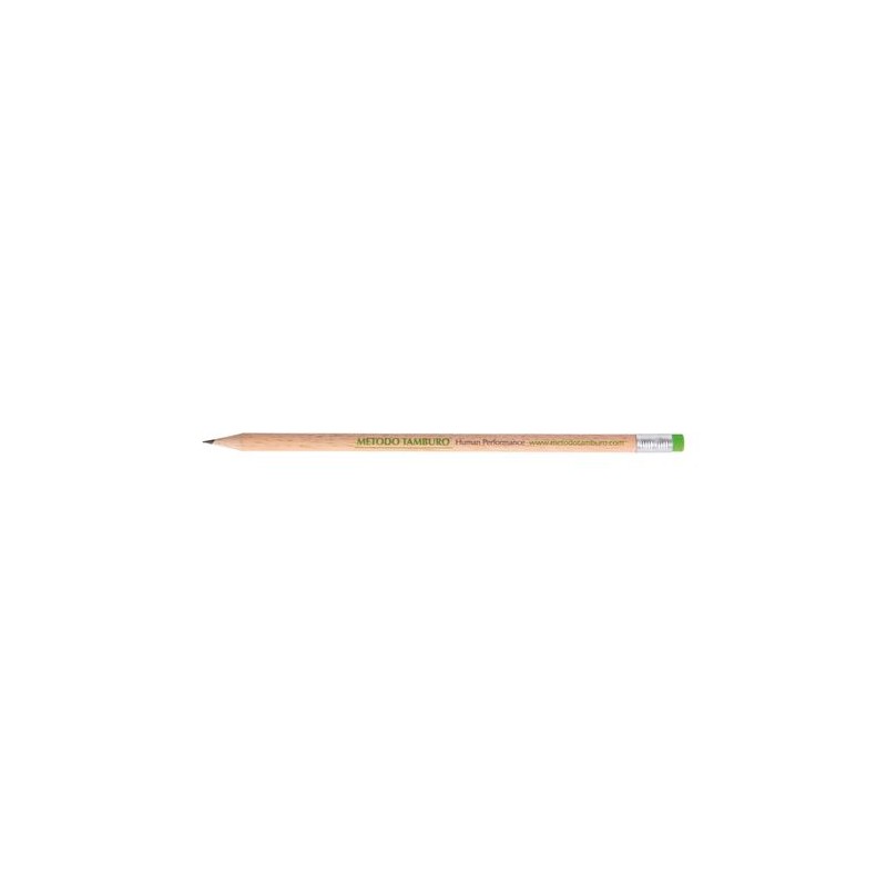 Crayon Écologique ECO ROND 17,6 cm avec Gomme