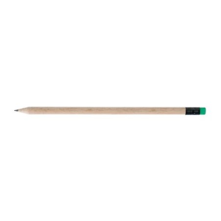 Crayon Éco-responsable Personnalisable 17,6 cm - Éco ROND San Vern T Gomme personnalisation rapide en France