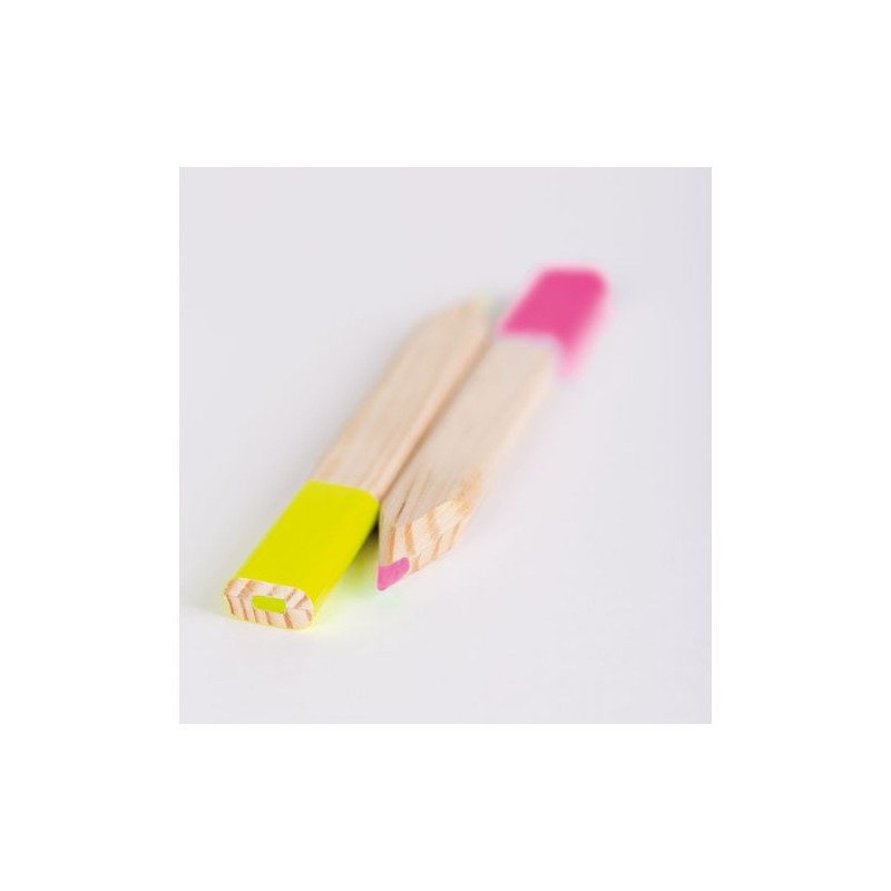 Sachet de 4 Surligneurs Personnalisés NAT 17,6 personnalisable avec votre logo