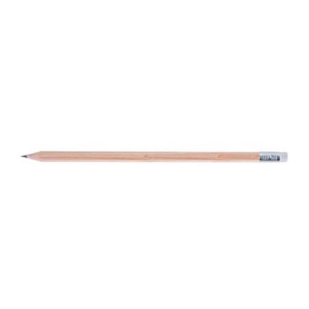 Crayon Éco-responsable Personnalisé Hexagonal Prestige Naturel 17,6 cm