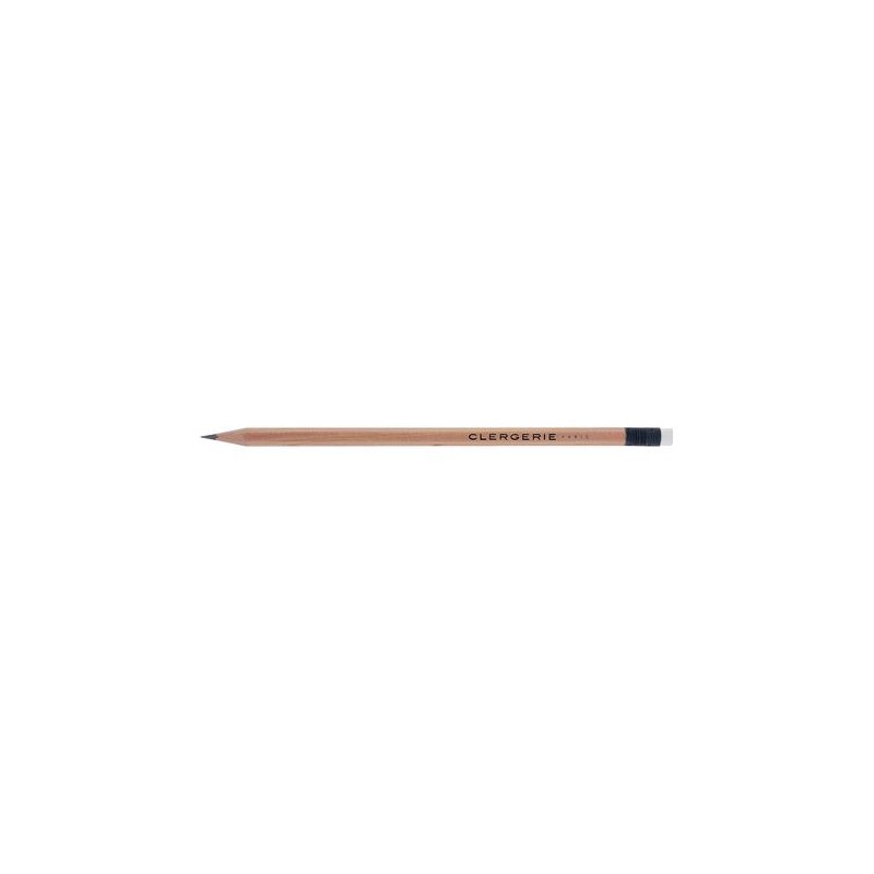 Crayon Éco-responsable Personnalisé Hexagonal Prestige Naturel 17,6 cm goodies publicitaire événementiel