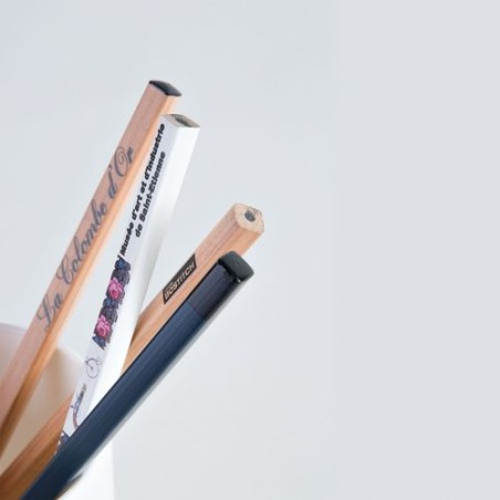 Crayon Coeur Personnalisé Élégant 17,6 cm - Prestige goodies entreprise design