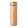 Bouteille isotherme double paroi 400 ml en acier inox personnalisée TAMPERE Matières : acier inoxydable Couleurs : bois personna