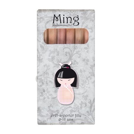 Étui Éco-responsable Personnalisable pour 6 Crayons Aquarellables 8,7 - Crayons COUL personnalisable avec votre logo