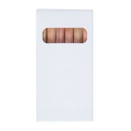 Étui Éco-responsable Personnalisable pour 6 Crayons Aquarellables 8,7 - Crayons COUL cadeau entreprise pas cher