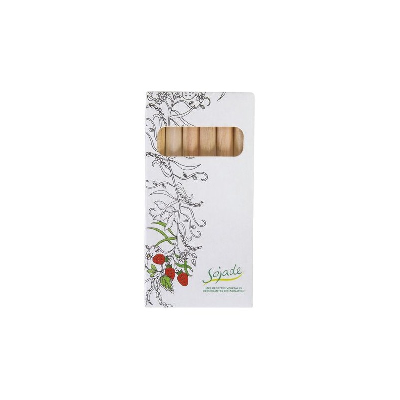 Étui Éco-responsable Personnalisable pour 6 Crayons Aquarellables 8,7 - Crayons COUL personnalisation rapide en France