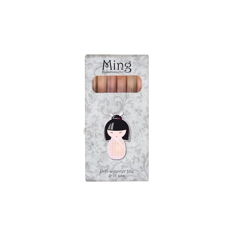 Étui Éco-responsable Personnalisable pour 6 Crayons Aquarellables 8,7 - Crayons COUL personnalisation rapide en France