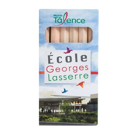 Étui 6 Crayons de Couleur Écologiques