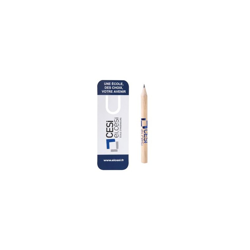 Kit Éco-responsable de Marque Page 10 cm - Inco Personnalisé personnalisation rapide en France