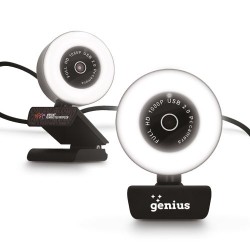 Webcam HD 1080P Éco-responsable avec Microphone pour Ordinateur - Accessoire de Qualité Personnalisé cadeau entreprise pas cher