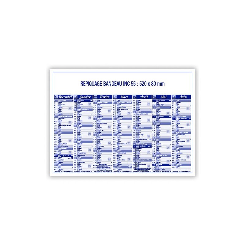 Calendrier bancaire personnalisable premium 2025 Matières : carton cadeau entreprise pas cher