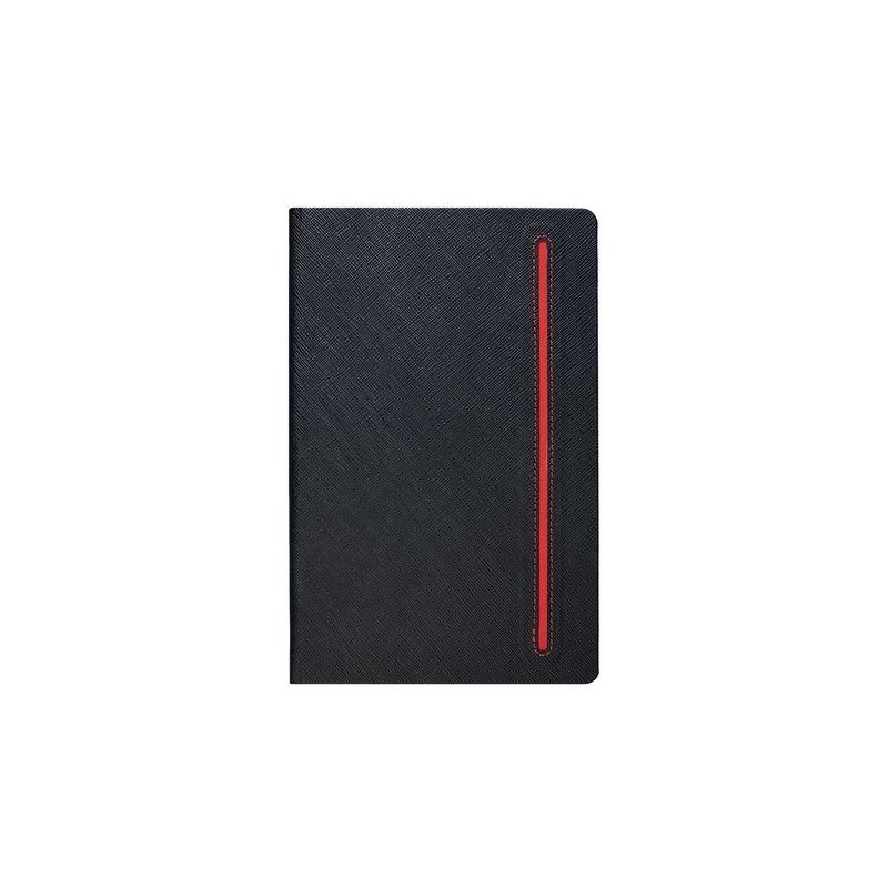 Carnet Personnalisable de Qualité TEXAS Couleurs : noir Matières : papier (FSC) marquage laser ultra précis