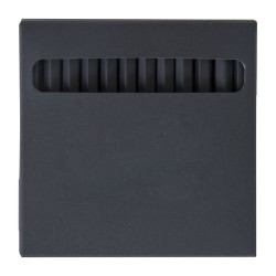 Étui noir personnalisé pour 12 crayons couleur - Cadeau d'entreprise 2