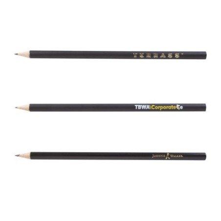 Crayon Éco-responsable Publicitaire 17,6 cm - Éco ROND personnalisation rapide en France