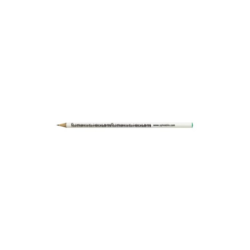 Crayon Éco-responsable Publicitaire 17,6 cm - Éco ROND marquage couleur éclatante