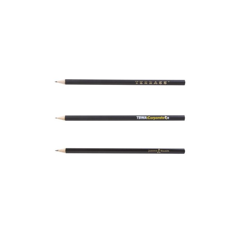 Crayon Éco-responsable Publicitaire 17,6 cm - Éco ROND objet promotionnel éco-responsable