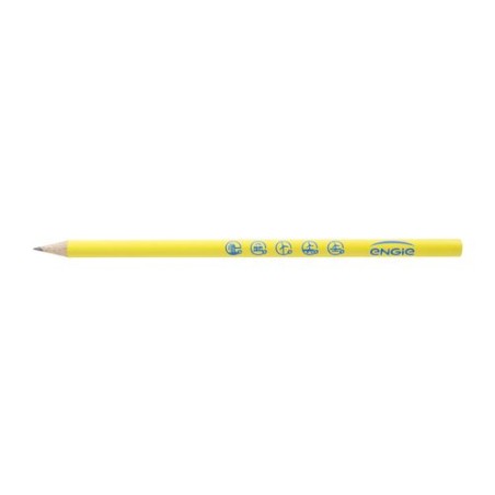 Crayon Éco-responsable Publicitaire 17,6 cm - Éco ROND personnalisation rapide en France