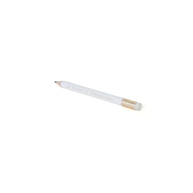Crayon  hexagonal personnalisable 17,6 cm - ECO HEXA 8,7 PANTONE T Gomme cadeau entreprise pas cher