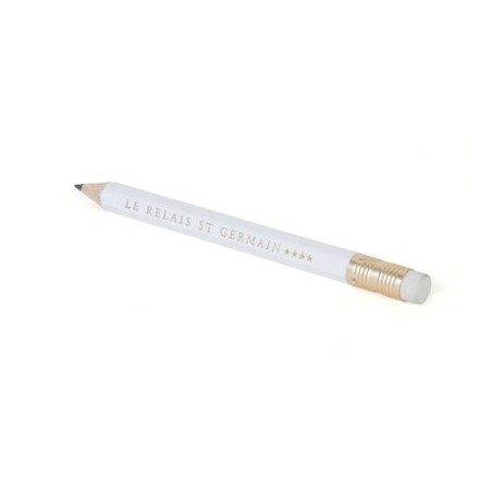 Crayon  hexagonal personnalisable 17,6 cm - ECO HEXA 8,7 PANTONE T Gomme cadeau entreprise pas cher