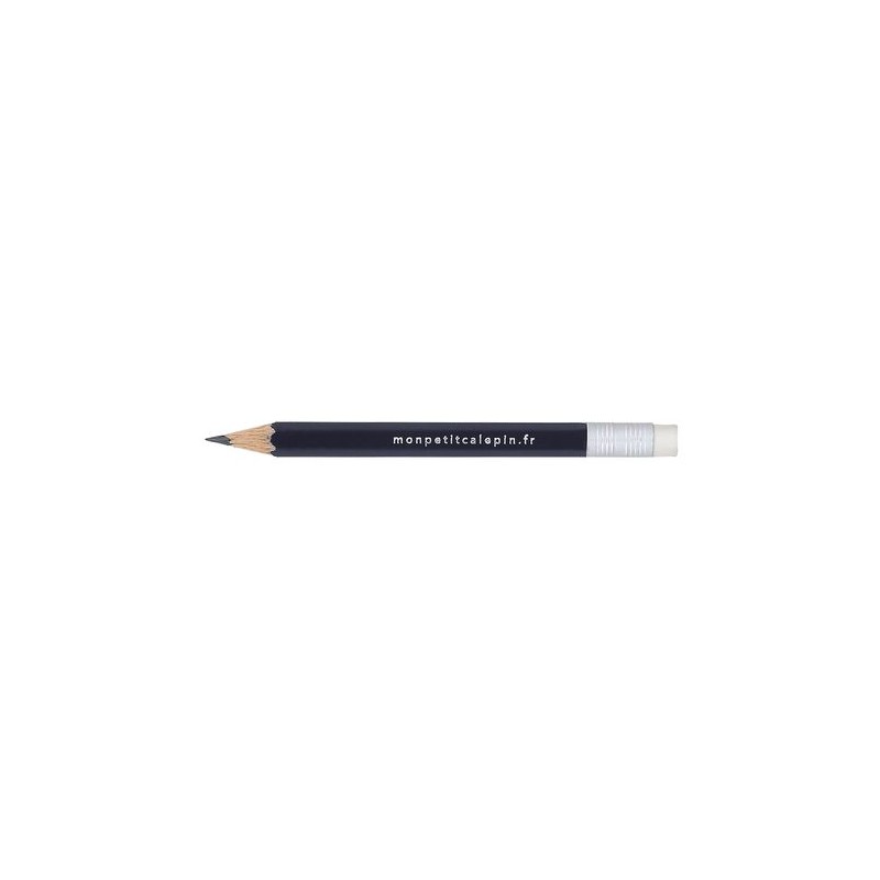 Crayon  hexagonal personnalisable 17,6 cm - ECO HEXA 8,7 PANTONE T Gomme marquage laser ultra précis