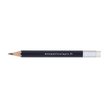 Crayon  hexagonal personnalisable 17,6 cm - ECO HEXA 8,7 PANTONE T Gomme marquage laser ultra précis