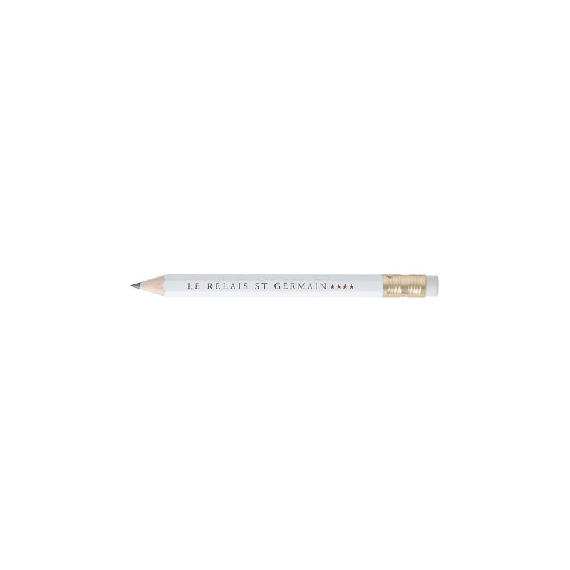Crayon  hexagonal personnalisable 17,6 cm - ECO HEXA 8,7 PANTONE T Gomme accessoire événementiel unique