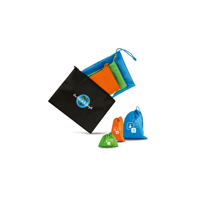Sacs à chaussures et à linge personnalisés - SET MULTISAC pas cher