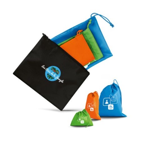 Sacs à chaussures et à linge personnalisés - SET MULTISAC pas cher