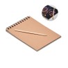 Carnet à gratter personnalisé - BLACK Matières : papier Couleurs : bois
