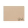 Set de Mémo Éco-responsable en Papier Recyclé Personnalisé - MAUI Matières : papier recyclé Couleurs : beige personnalisable ave