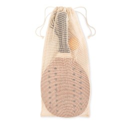 Set de beach tennis en bois de rose personnalisé - PALAS Matières : bois Couleurs : bois 2