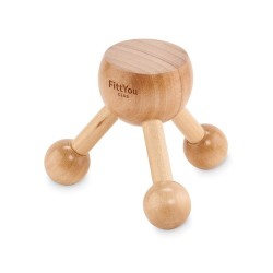 Masseur à main en bois personnalisé - ASSA Matières : bois Couleurs : bois goodies publicitaire événementiel
