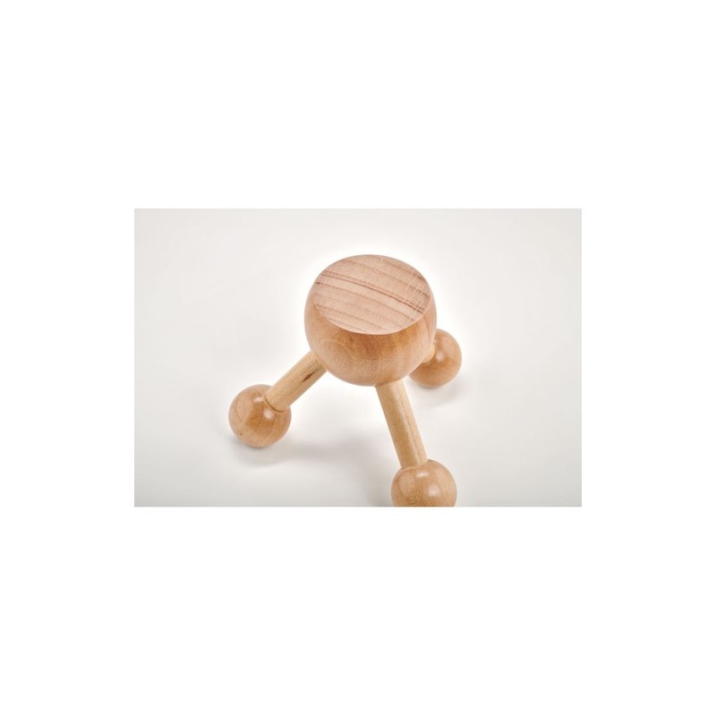 Masseur à main en bois personnalisé - ASSA Matières : bois Couleurs : bois impression haute définition