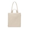 Sac shopping  en coton recyclé - GAVE Matières : coton recyclé Couleurs : beige personnalisable avec votre logo