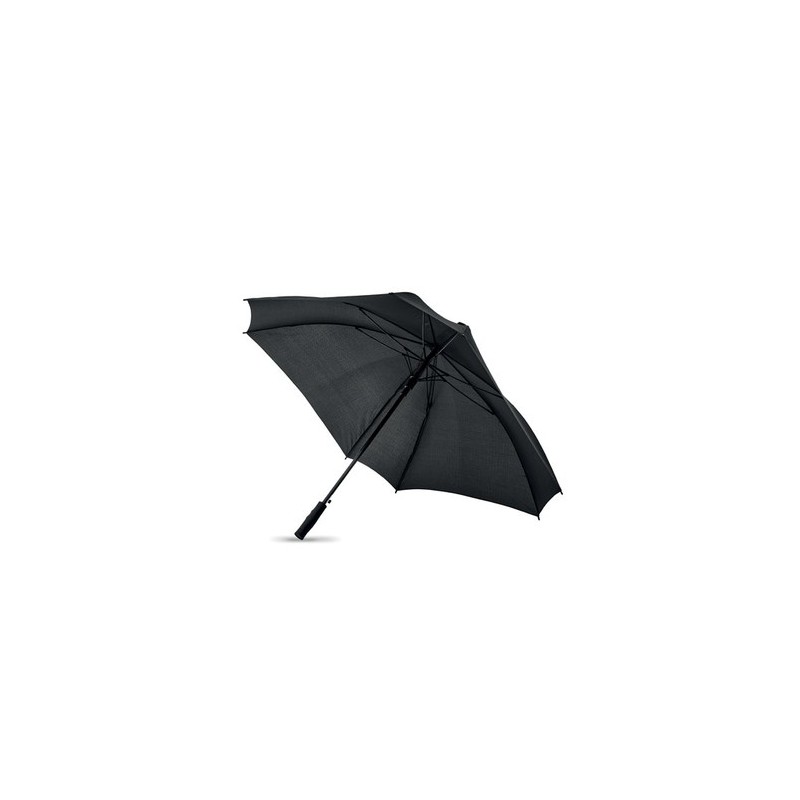 Parapluie tempête carré personnalisé 27" - COLUMBUS Matières : verre Couleurs : noir